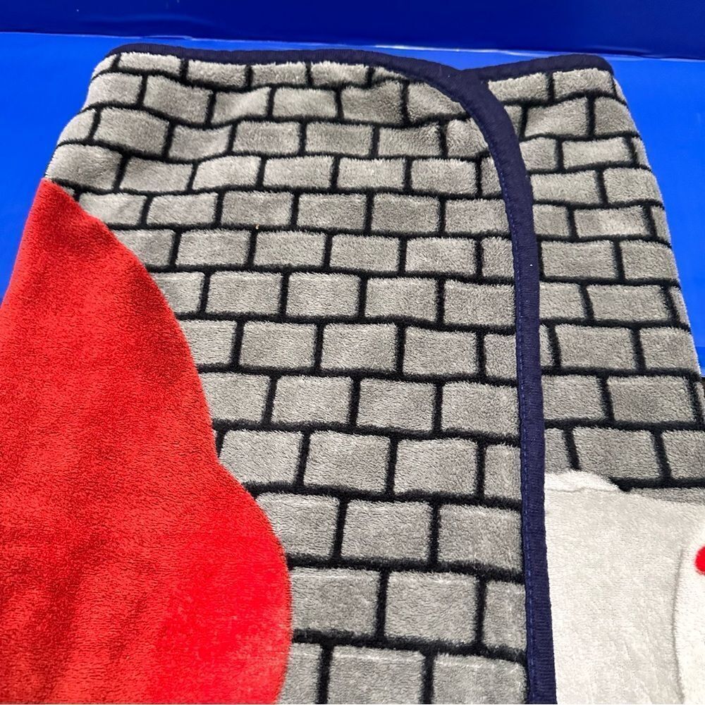 Nintendo Super Mario Throw fleece Blanket - Picture 6 of 7